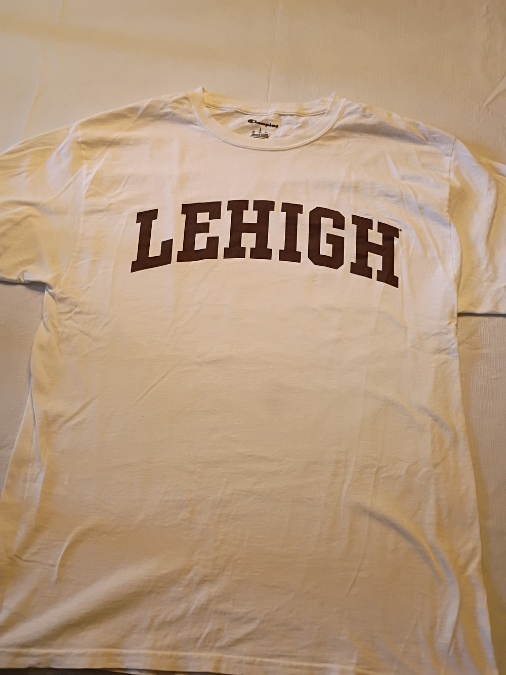 Champion White Lehigh Tee